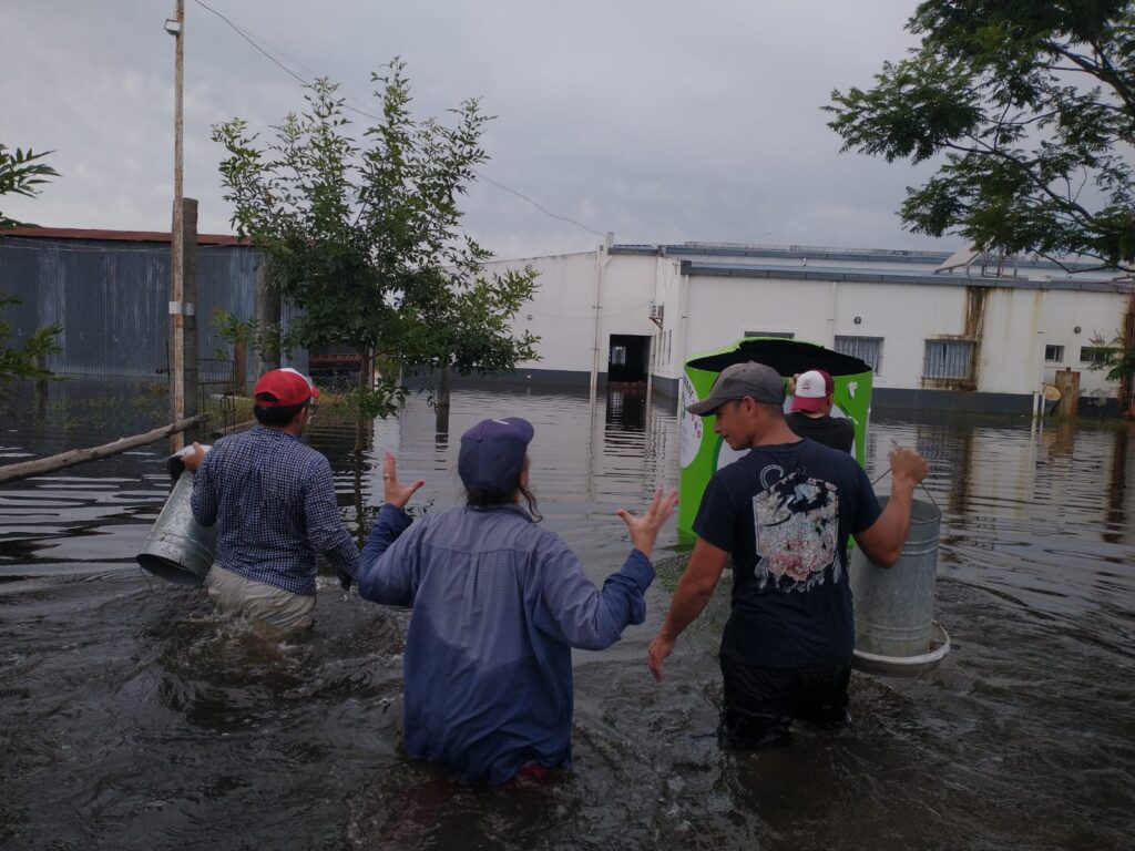 El Gobierno Provincial continúa con la asistencia y contención a los damnificados por las lluvias