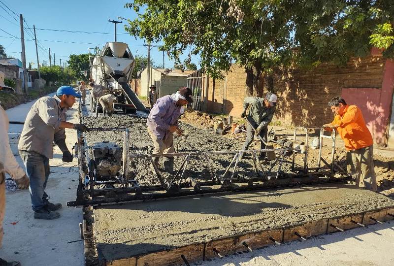 La Provincia mejora la infraestructura vial del norte de la ciudad Capital