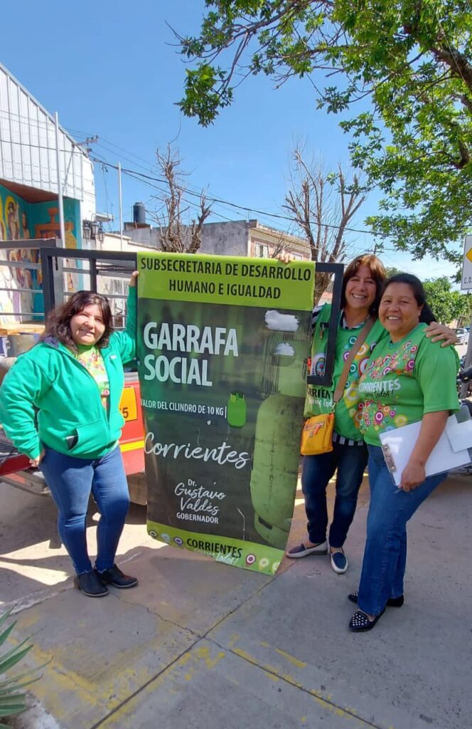 Cronograma de venta de garrafa social