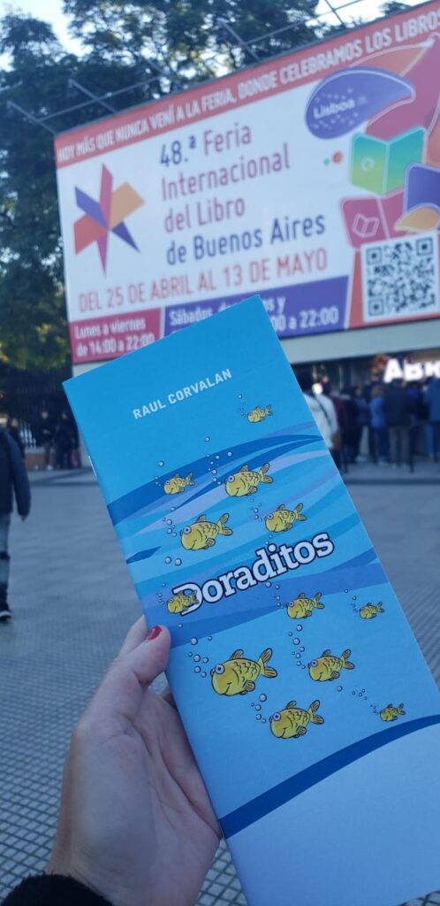 EL LIBRO DE POESIA INFANTIL “DORADITOS” LLEGÓ A LA FERIA INTERNACIONAL DEL LIBRO