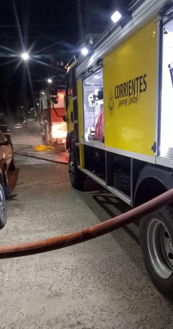 SE INCENDIÓ UN BAR Y TIENDA DE VINOS EN CORRIENTES