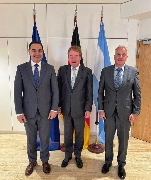 El Gobernador se reunió con el embajador de Alemania en Argentina, para coordinar acuerdos entre empresas correntinas y de ese país