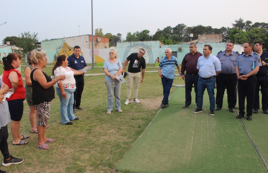 Seguridad Vecinal: se realizó un nuevo encuentro en el barrio Serantes