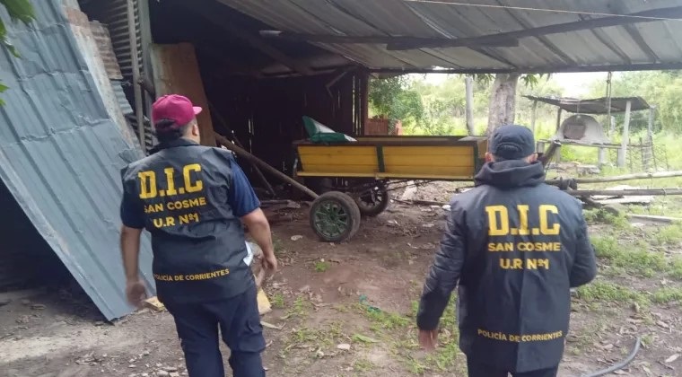 RECUPERAN OBJETOS ROBADOS EN SAN COSME