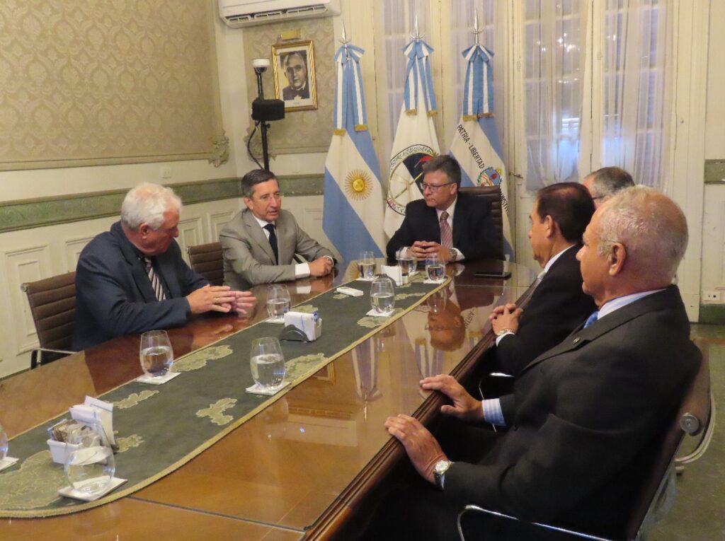 López Desimoni avanzó en una agenda común con el Superior Tribunal de Justicia
