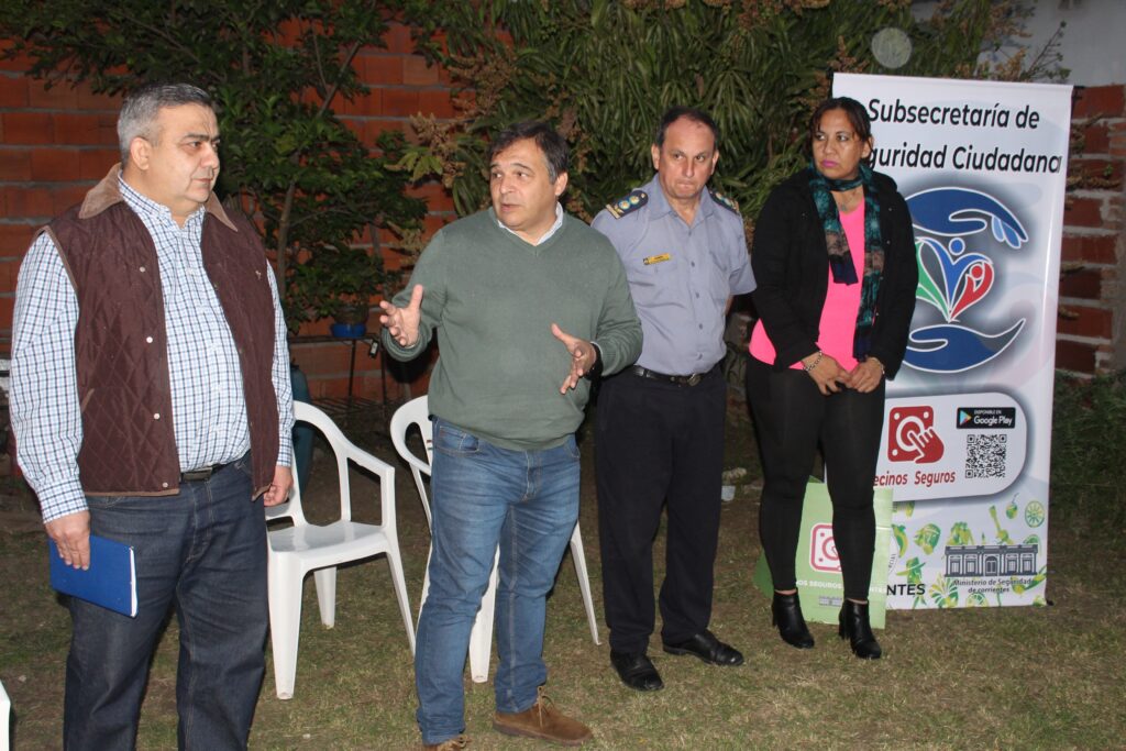 Seguridad Vecinal: se realizó un nuevo encuentro en el barrio Ponce