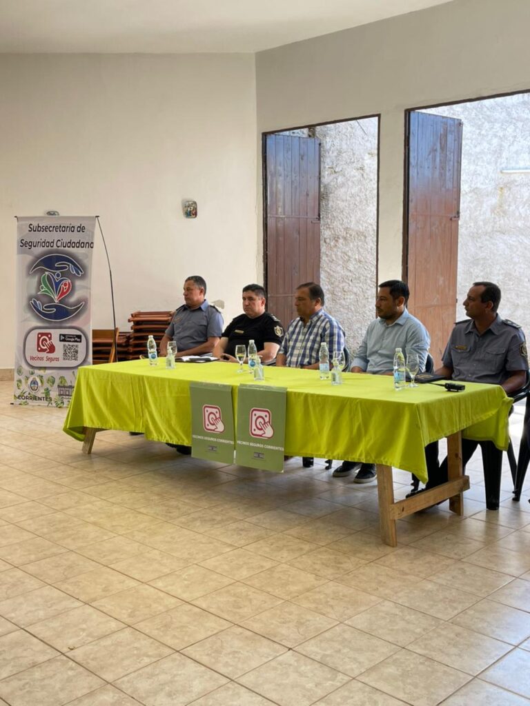 Se realizó una charla de Seguridad Ciudadana