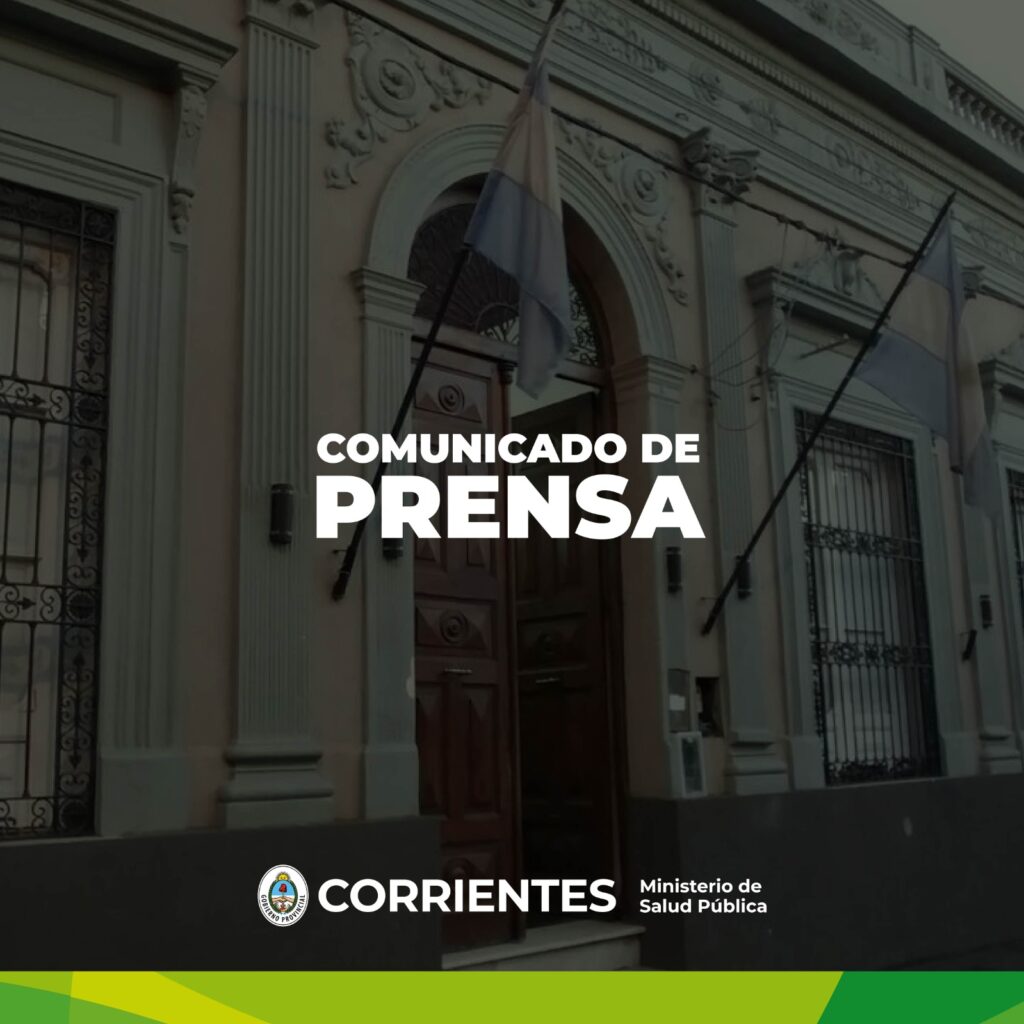 Salud Pública informa que tomó conocimiento y actuó ante un caso ocurrido en el Hospital Materno Neonatal