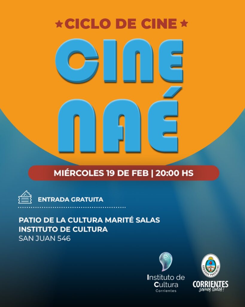 Este miércoles se realizará la segunda noche de cine en el patio de Cultura