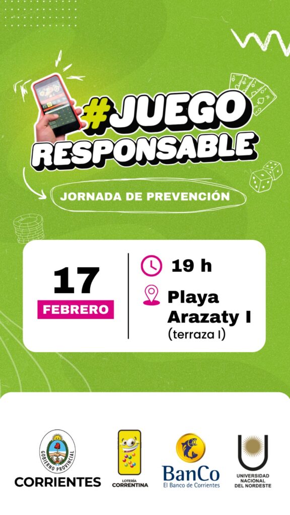 Preparan una jornada de prevención y concientización sobre el juego responsable