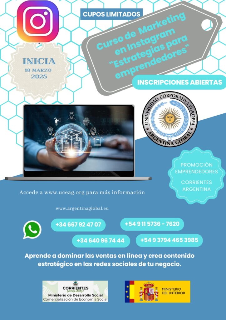 Desarrollo Social impulsa la innovación digital para emprendedores con el primer curso de Marketing en Instagram