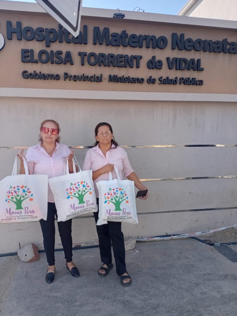 «Manos Porá» entregó ajuar para bebés en el Vidal