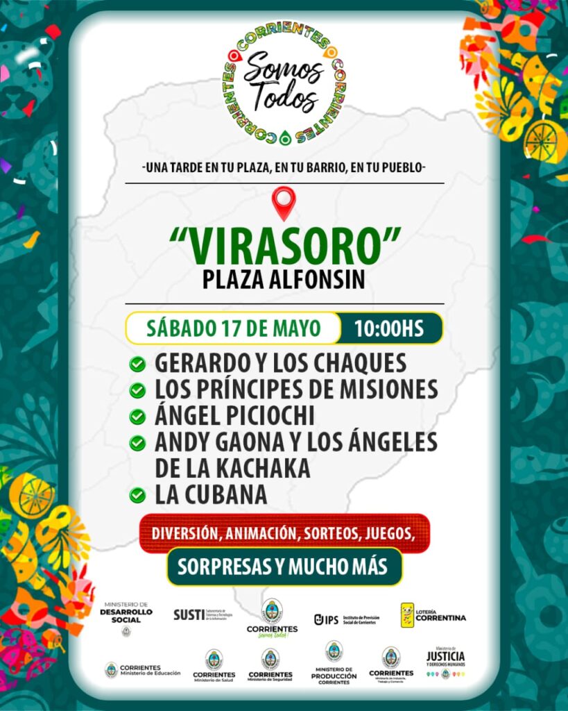 AMPLIO OPERATIVO INTEGRAL DEL GOBIERNO PROVINCIAL EN VIRASORO