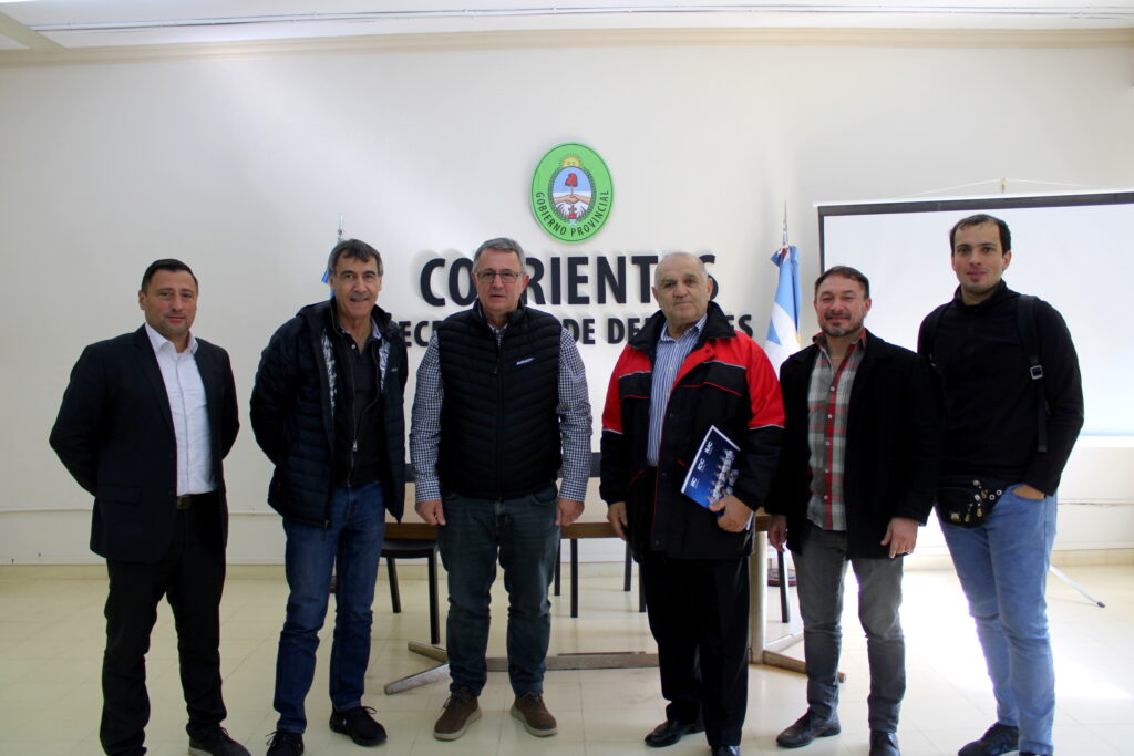 EL SECRETARIO DE DEPORTES JORGE TERRILE RECIBIÓ A DIRIGENTES DE TAEKWONDO ITF