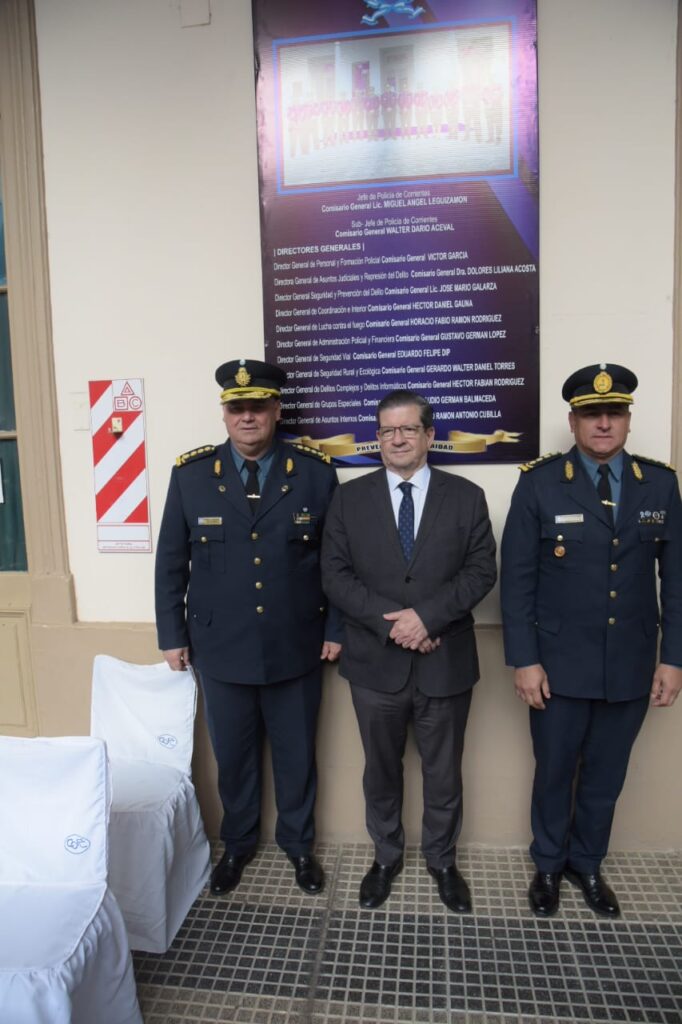 Braillard Poccard destacó el compromiso de la Policía con la sociedad de Corrientes