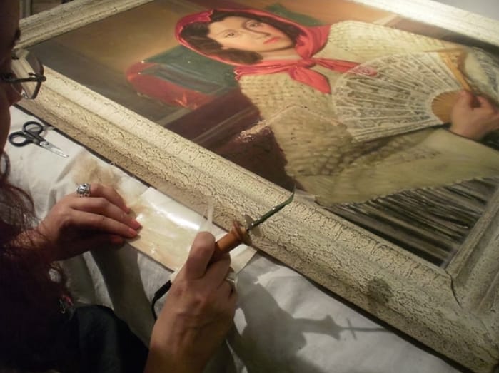 Charla sobre conservación y restauración en el Museo de Bellas Artes