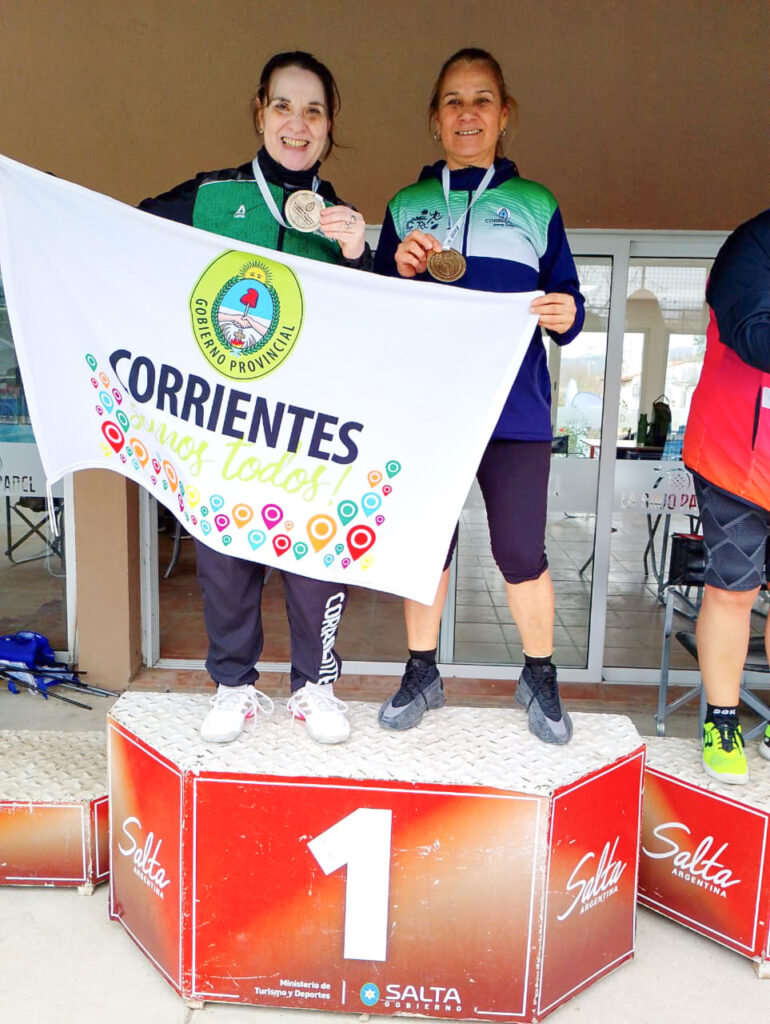 “Oro” para Corrientes en padel femenino en los Juegos Nacionales de Adultos Mayores