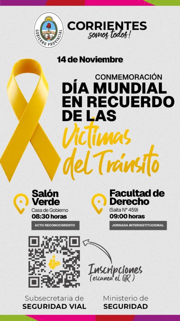 Actividades en el marco del Día Mundial en recuerdo de las víctimas de tránsito