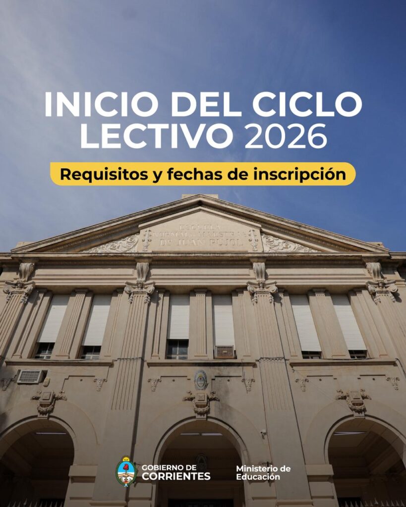 Inicio de ciclo lectivo 2026: requisitos y fechas importantes
