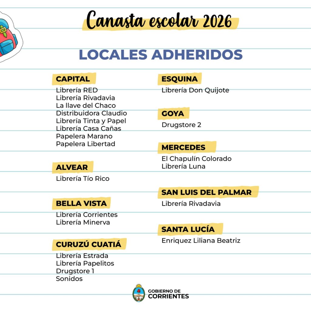 Éxito de la Canasta Escolar 2026: precios accesibles impulsaron un 40% más de ventas