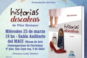 Pilar Romano presenta su libro “Historias Descalzas” en el MACC