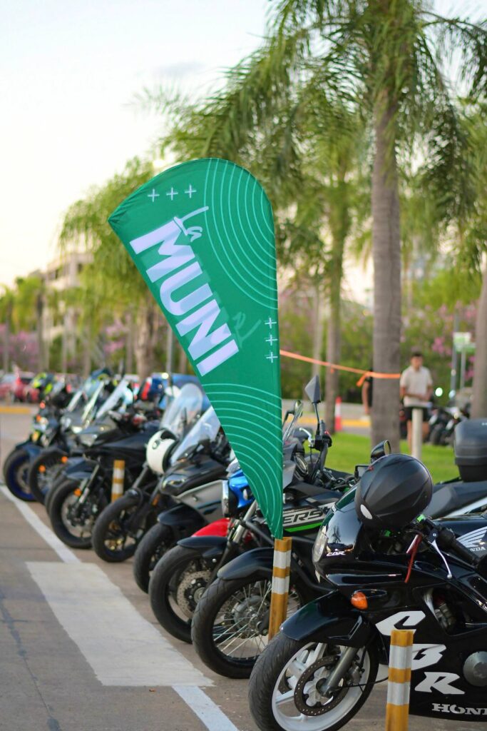 El Municipio impulsó una clínica de manejode motos con foco en la seguridad vial