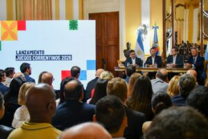 El gobernador Juan Pablo Valdés presentó los Juegos Correntinos 2026, con la participación de jóvenes y adultos mayores
