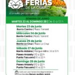 Nueva recorrida semanal de las Ferias de la Ciudad.