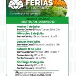 Las Ferias de la Ciudad renuevan la oferta semanal con sus propuestas de productos frescos, regionales y artesanales.