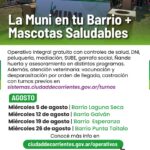 La Muni en tu Barrio comenzará surecorrido de agosto en el Laguna Seca.