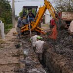 Con 676 metros de red y 50 nuevas conexiones, se expande el programa municipal Cloaca Social.