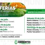 Con diversas ofertas y productos, las Ferias dela Ciudad recorren plazas y espacios públicos.