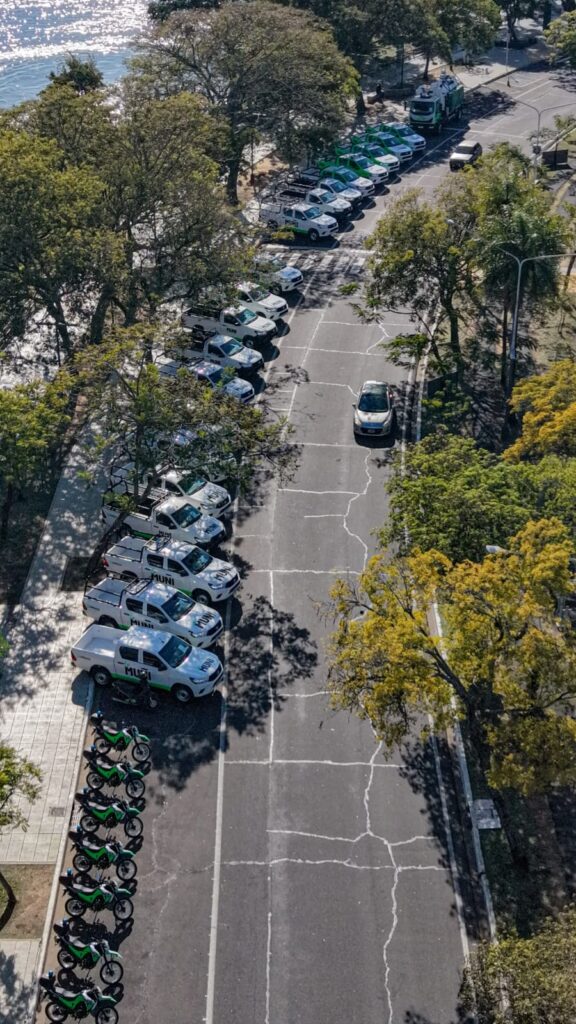 La Municipalidad incorpora más de 40 vehículos 0 km fortalecer y ampliar los servicios a los vecinos.