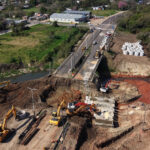 Se mantiene el corte en la avenida Maipú por las obras de infraestructura en el arroyo Pirayuí.
