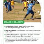 Mundialito, Peña de la Ciudad, certamen Interbarrios y más propuestas deportivas se destacan este fin de semana.