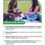 Actividades ambientales, propuestas deportivas y Peña de la Ciudad se destacan en la agenda municipal del fin de semana.