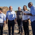 Polich recorrió con Valdés una obra clave para prevenir negaciones y beneficiar a 250 mil vecinos.