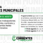 Desde este martes 18 se paga el plus extraordinario a municipales.