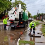 Lluvias en la ciudad: sin anegamientos y con operativo preventivo en distintos sectores.